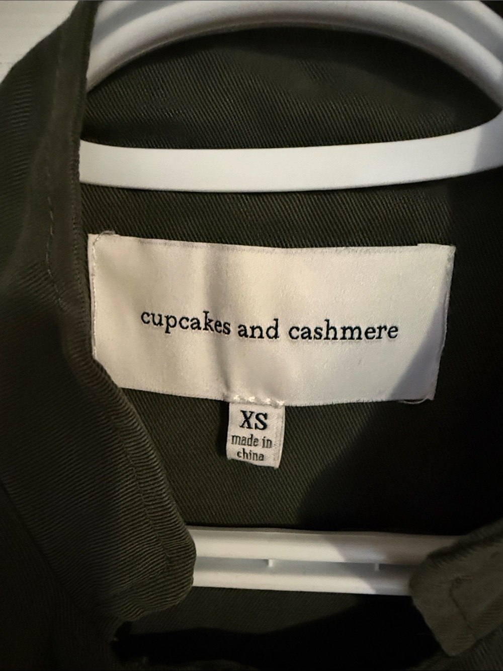 cupcakes & cashmere Olive Green Utility Jacket - Picture 3 of 6